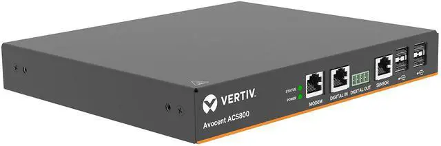 Alt view image 19 of 20 - Avocent ACS804MEAC-400 Acs Advanced Console Server - Console Server - 4 Ports - Gige, Rs-232 - 1U