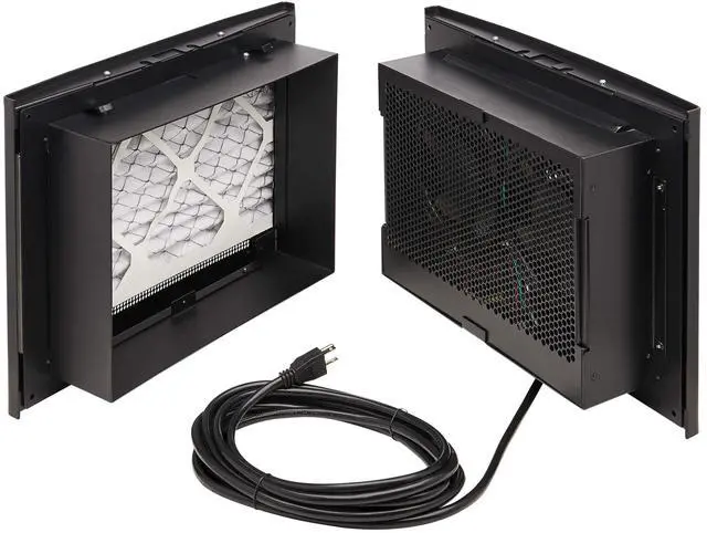 Alt view image 18 of 20 - Tripp Lite Wiring Closet Exhaust Fan 475 CFM NEMA 5-15P Input Black SRCLOSETFAN