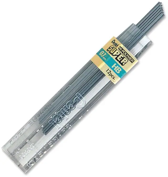 Alt view image 12 of 12 - Pentel 50HBBX Super Hi-Polymer Leads