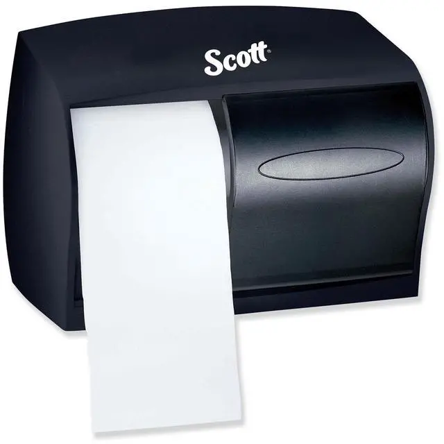 Alt view image 8 of 20 - Scott® Essential Single Roll Toilet Paper Dispenser 09604