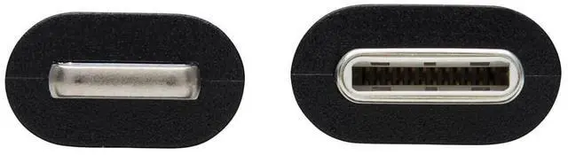 Alt view image 10 of 12 - Tripp Lite USB-C to Lightning Sync-Charge Cable (M-M), MFi Certified, Black, 2 m (6.6 ft.)