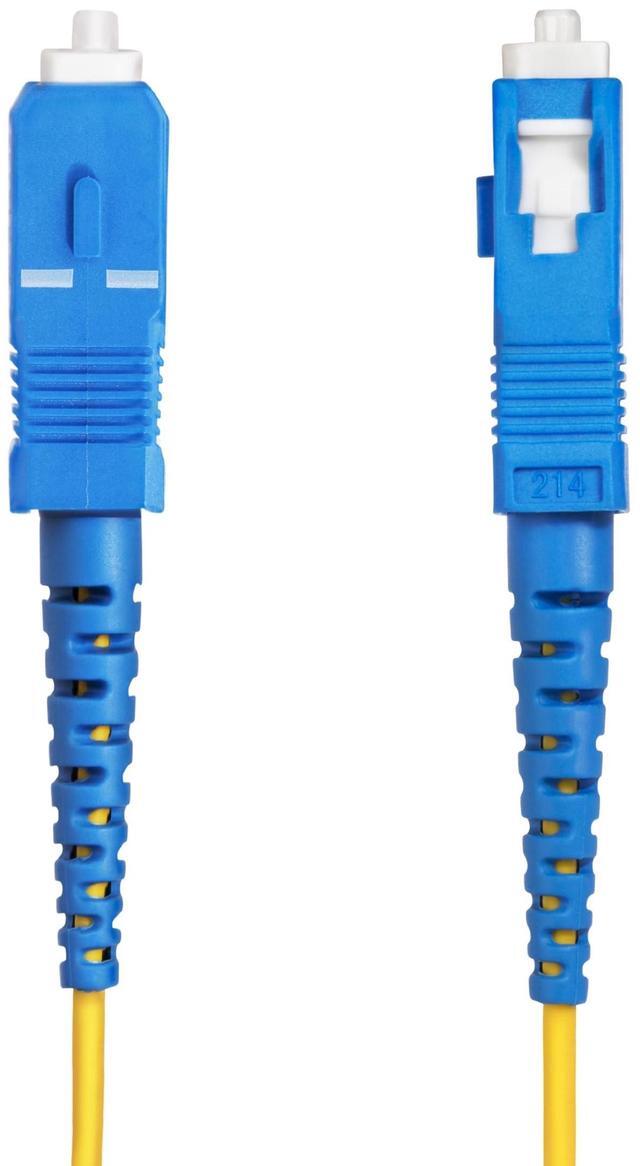 Alt view image 13 of 15 - StarTech 100m 328ft SC to SC Simplex Fiber Optic Cable Jumper  SPSMSCSCOS2100M