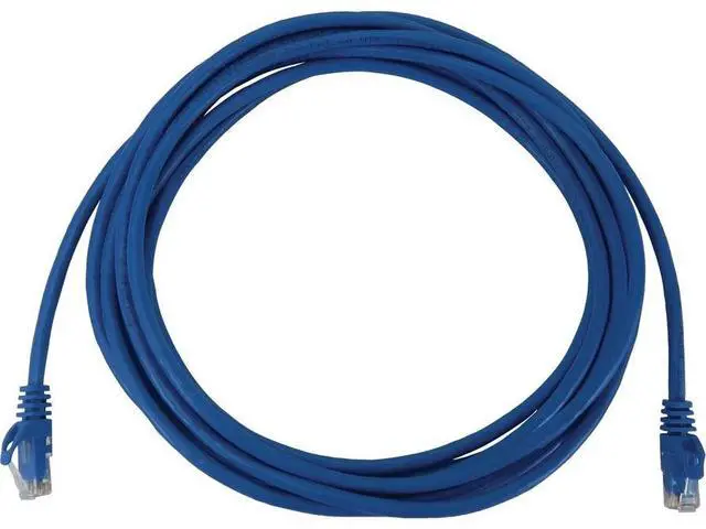 Alt view image 6 of 12 - Tripp Lite Cat6a 10G Snagless Molded UTP Ethernet Cable (RJ45 M/M), PoE, Blue, 15 ft. (4.6 m) - 15 ft Category 6a Network Cable for Network Device, Switch, Patch Panel, Server, Router, Hub, Printer, C