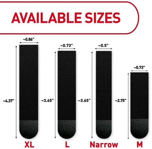 Alt view image 12 of 14 - Command Picture Hanging Strips Black 4 Pairs/Pack (17217BLK-ES)