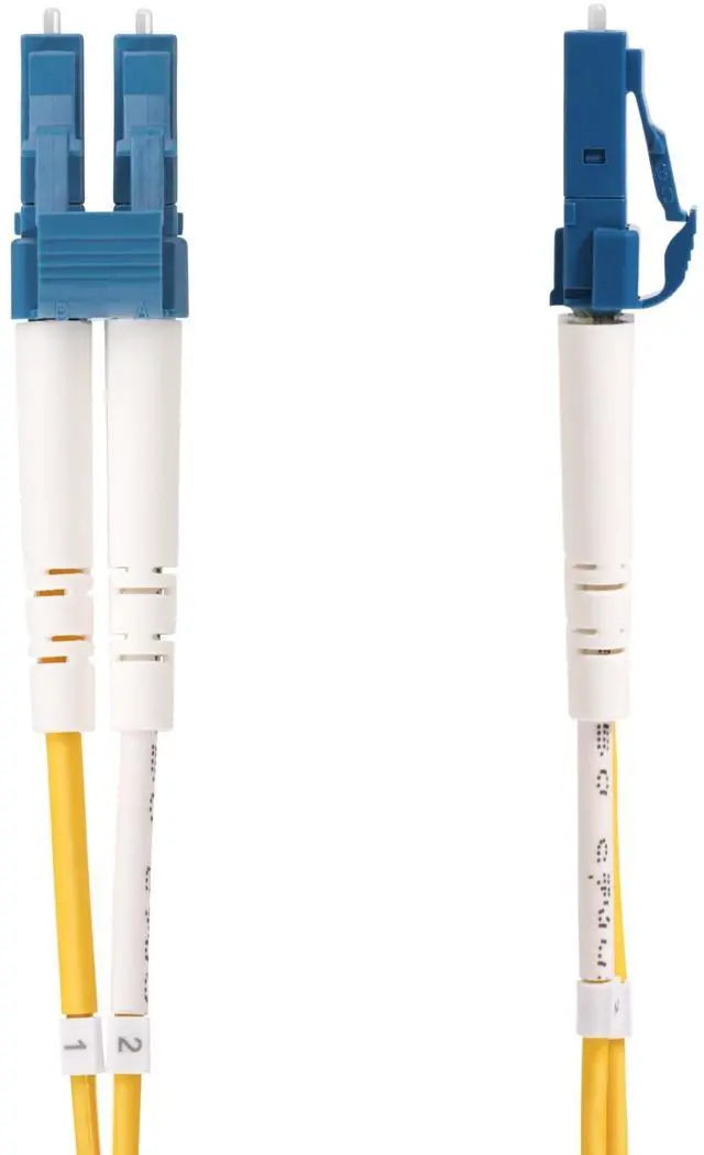 Alt view image 3 of 7 - StarTech 3m 9.8ft LC to SC UPC OS2 Single Mode Duplex Fiber Optic Cable 9/125 100G Low Insertion Loss LSZH Fiber Jumper Cord