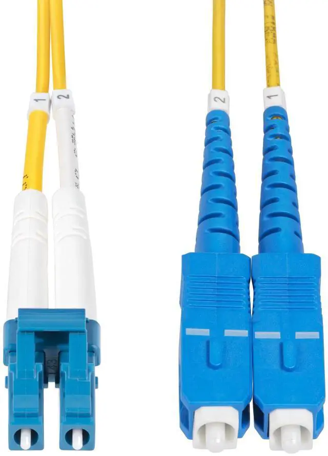 Alt view image 6 of 7 - StarTech 3m 9.8ft LC to SC UPC OS2 Single Mode Duplex Fiber Optic Cable 9/125 100G Low Insertion Loss LSZH Fiber Jumper Cord