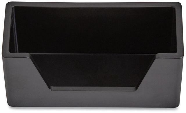 Main image of Business Card Holder Holds 80 Cards 3.97 x 1.73 x 1.77 Plastic Black TR55269CC