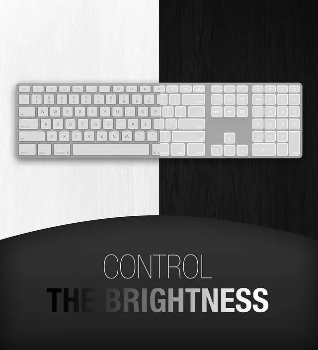 Alt view image 3 of 7 - Matias Backlit Wireless Keyboard Black FK418BTLSB