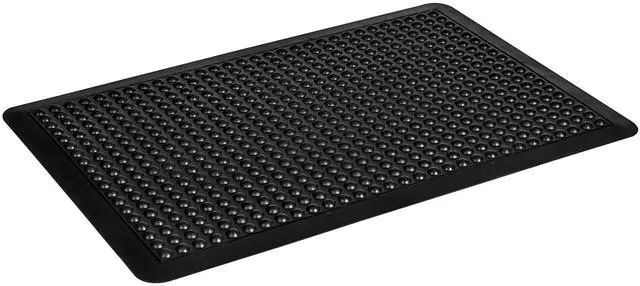Alt view image 3 of 3 - Yoga-Flex Rectangular Black High/Low Bubble Surface 24" x 36" YF0023BK