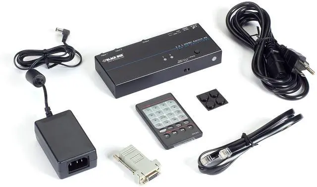 Alt view image 15 of 16 - Black Box Network Services VSW-HDMI2X1-4K 4k Hdmi Switch 2 1