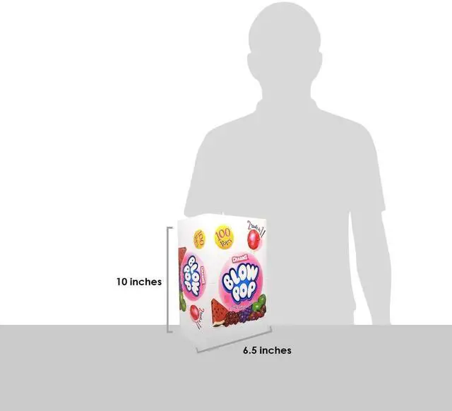 Alt view image 6 of 8 - Charms Blow Pops 0.8 oz Assorted Fruity Flavors 100/Box 1034885