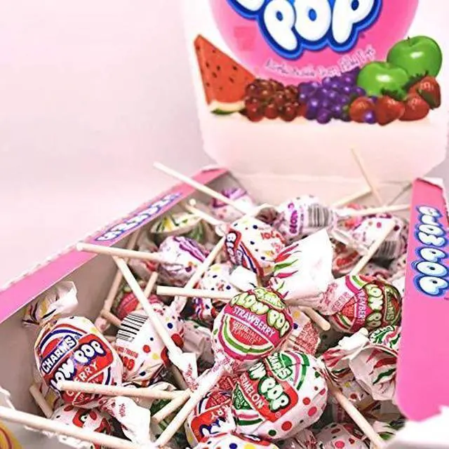 Alt view image 5 of 8 - Charms Blow Pops 0.8 oz Assorted Fruity Flavors 100/Box 1034885