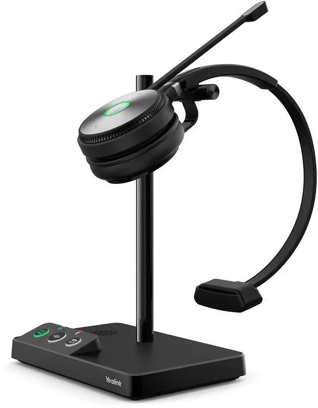 Alt view image 3 of 3 - Yealink WH62 Mono UC V3 Portable DECT Wireless Headset 1308005C