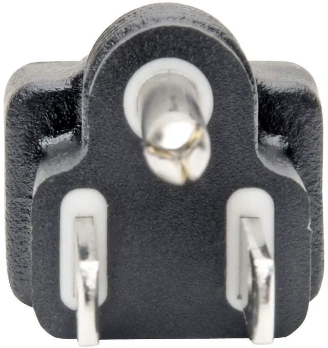 Alt view image 12 of 13 - Tripp Lite P006-000 NEMA 5-15P to IEC-320-C13 Power Cord Adapter - 10A, 125V, Black