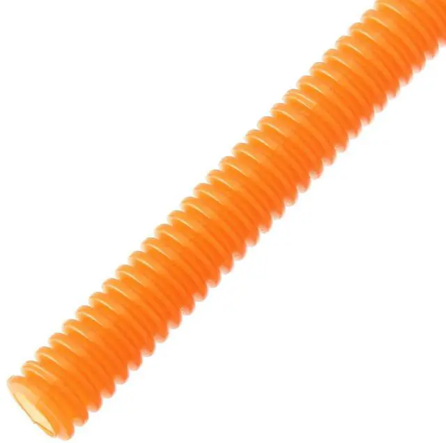 Alt view image 5 of 6 - Panduit Corrugated Loom Tubing Slit - Cable flexible conduit - 100 ft - orange