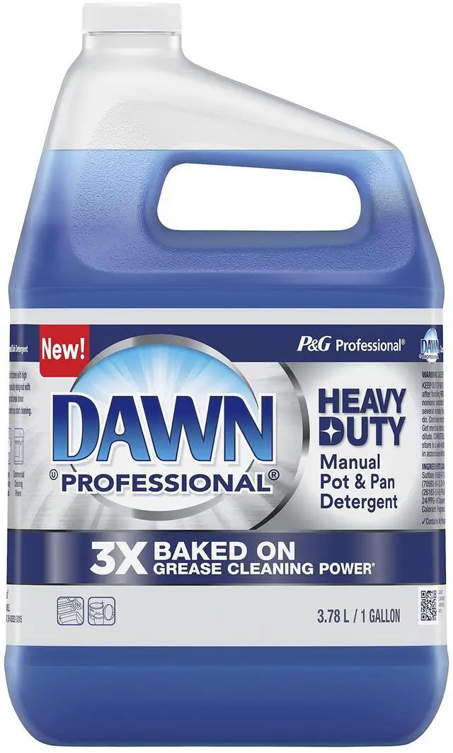Alt view image 9 of 14 - Dawn Heavy-Duty Manual Pot/Pan Dish Detergent Original 1 gal 4/Carton
