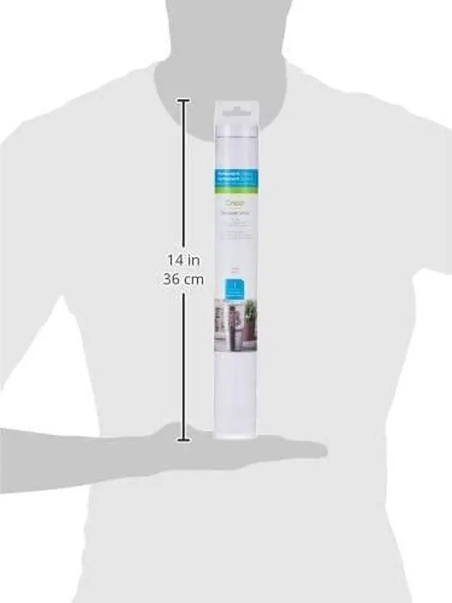 Alt view image 3 of 4 - Cricut Premium Vinyl Permanent 12" x 48" White (2008570)