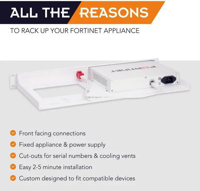 Alt view image 9 of 13 - RACKMOUNT.IT FORTIRACK RM-FR-T12 Rackmount Kit RMFRT12
