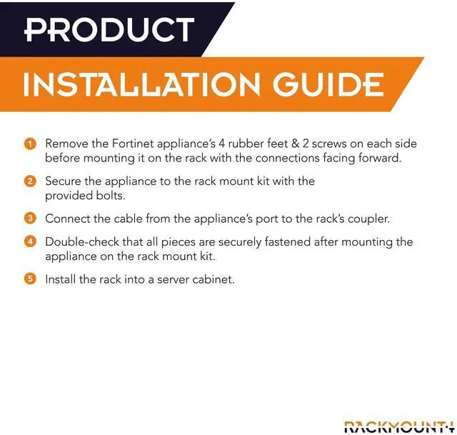 Alt view image 12 of 13 - RACKMOUNT.IT FORTIRACK RM-FR-T12 Rackmount Kit RMFRT12