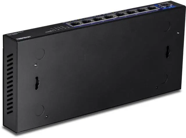 Alt view image 16 of 17 - TRENDnet 9-Port Unmanaged 2.5G Switch with 10G SFP+ Port, TEG-S5091, 8 x 2.5GBASE-T Ports, 60Gbps, Wall Mountable, Ethernet Splitter, NDAA & TAA Compliant, Lifetime Protection, Black