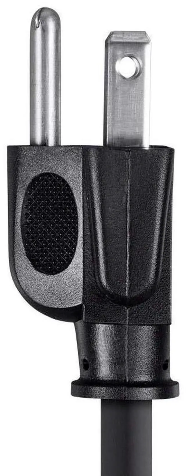Alt view image 17 of 17 - Monoprice 3-Prong Extension Cord - 10 Feet - Black | NEMA 5-15P to NEMA 5-15R, 16AWG, 13A