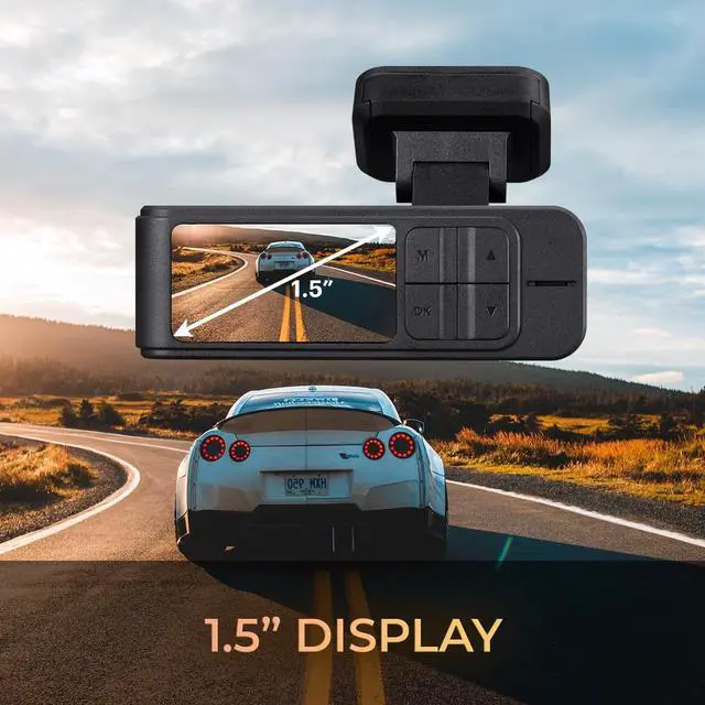Alt view image 20 of 20 - GekoGear Dual Channel 4K Front and 1080P Rear Dash Cam