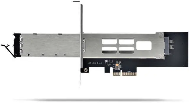 Alt view image 7 of 7 - StarTech M.2 NVMe SSD Drive Tray for use in PCIe Expansion Product Series