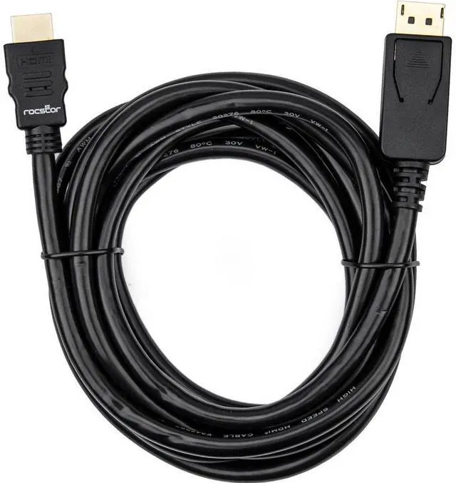 Main image of Rocstor DisplayPort/HDMI Audio/Video Cable Y10C261B1