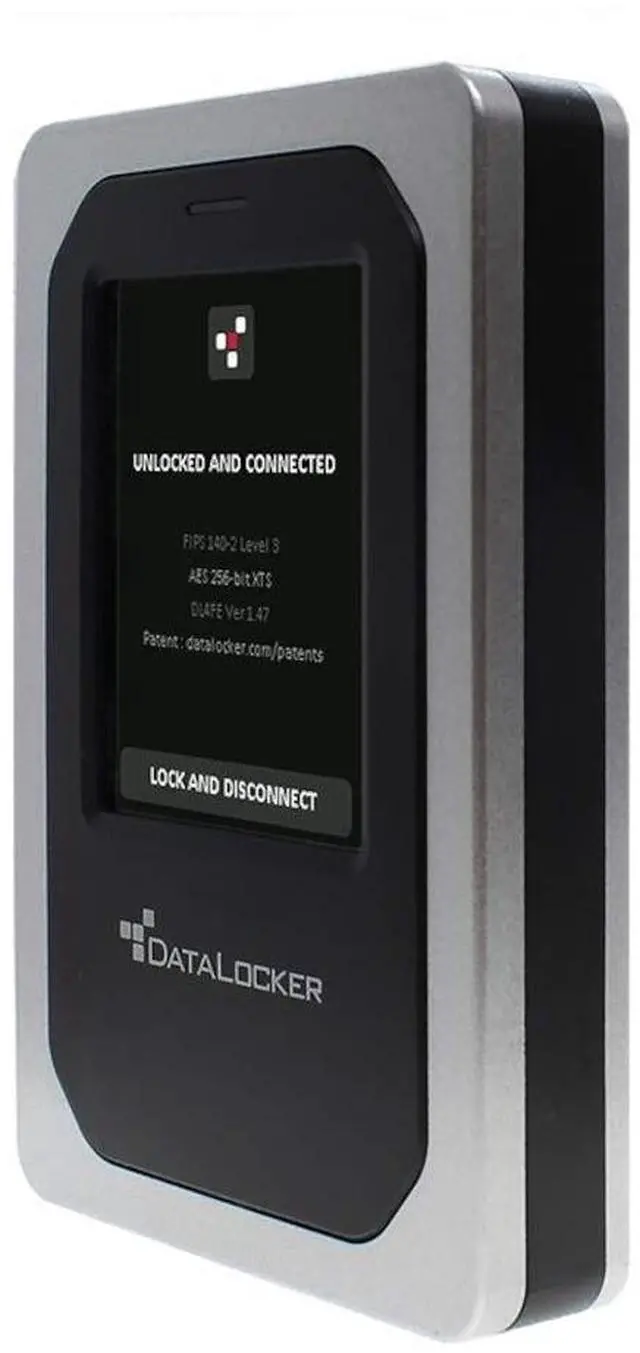 Alt view image 4 of 7 - DataLocker DL4 FE 1TB USB 3.2 Portable External Solid State Drive DL4SSD1TBFE