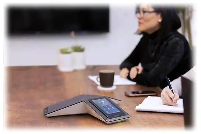 Alt view image 8 of 12 - HP Poly Trio C60 IP Conference Phone for Microsoft Teams Full Radio and PoE enabled | 849B6AA#ABA