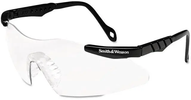 Alt view image 3 of 3 - SMITH & WESSON 19822 Magnum 3G, Safety Glasses, Uncoated, Clear Lens, Black