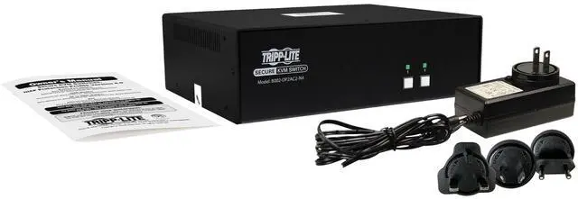 Alt view image 9 of 10 - Tripp Lite by Eaton Secure KVM Switch, 2-Port, Dual Head, DP to DP, 4K, TAA