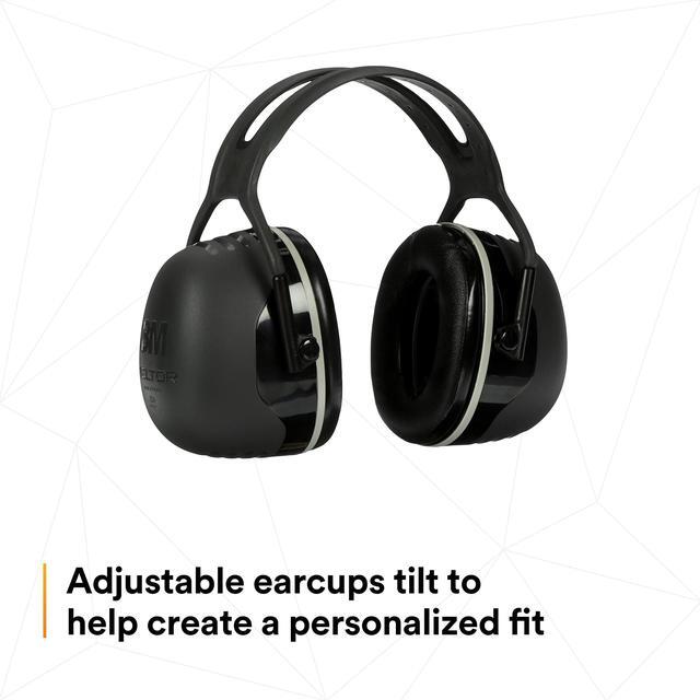 Alt view image 18 of 20 - Earmuff Headband Peltor X5 31dB NRR 10/CT Black