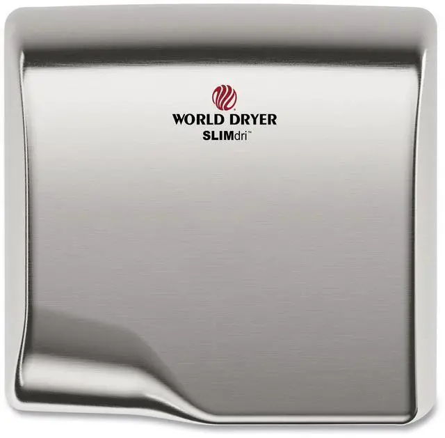 Alt view image 2 of 4 - World Dryer L-973A Slimdri, Stainless Steel Brushed, Surface-Mounted Ada Compliant Hand Dryer