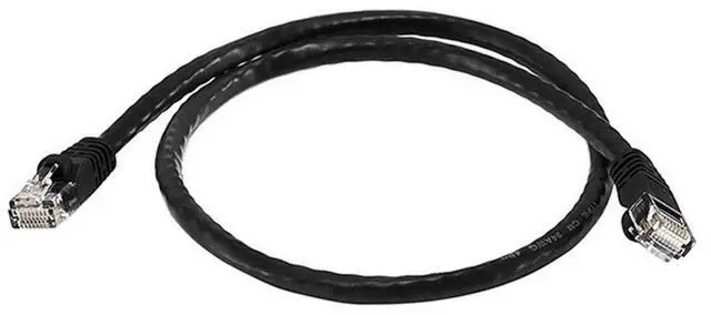 Alt view image 17 of 19 - Monoprice Cat6 Ethernet Patch Cable - Network Internet Cord - RJ45, Stranded, 550Mhz, UTP, Pure Bare Copper Wire, 24AWG, 50ft, White