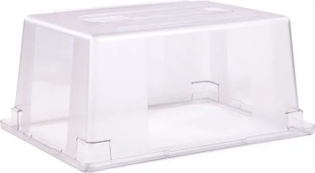 Alt view image 2 of 5 - StorPlus Polycarbonate Food Storage Container 16.6 gal 18 x 26 x 12 Clear Plastic 1062307