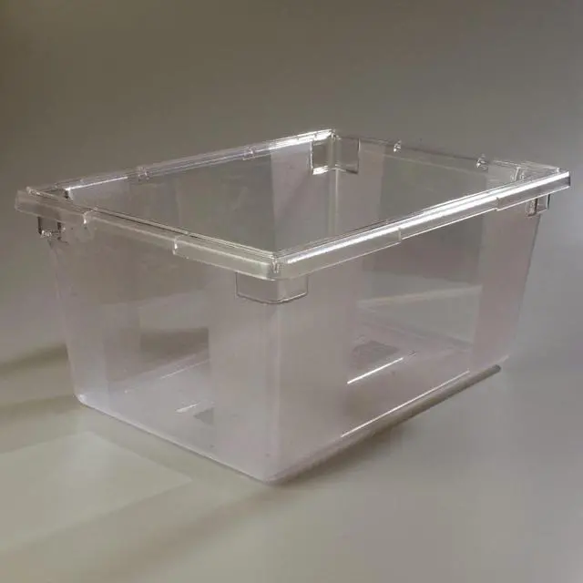 Alt view image 5 of 5 - StorPlus Polycarbonate Food Storage Container 16.6 gal 18 x 26 x 12 Clear Plastic 1062307