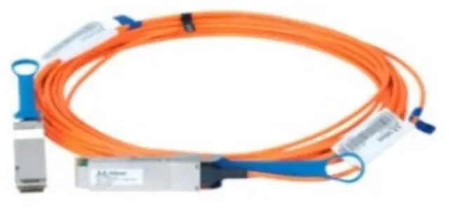 Alt view image 2 of 2 - Mellanox MFA1A00-C010 Active Fiber Cable ETH 100GbE 100Gb/s QSFP 10m