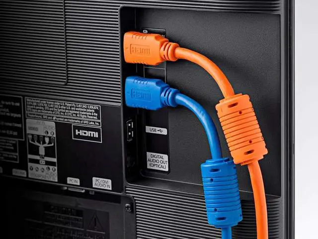 Alt view image 15 of 16 - Monoprice HDMI Cable - 12 Feet - Black | High Speed, 4k@60Hz, 18Gbps, 28AWG, Compatible with UHD TV and More - Select Series