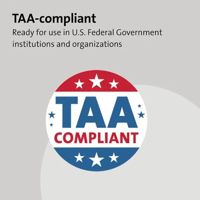 Alt view image 14 of 18 - kensington simple solutions wired keyboard taa-compliant (k55113us)