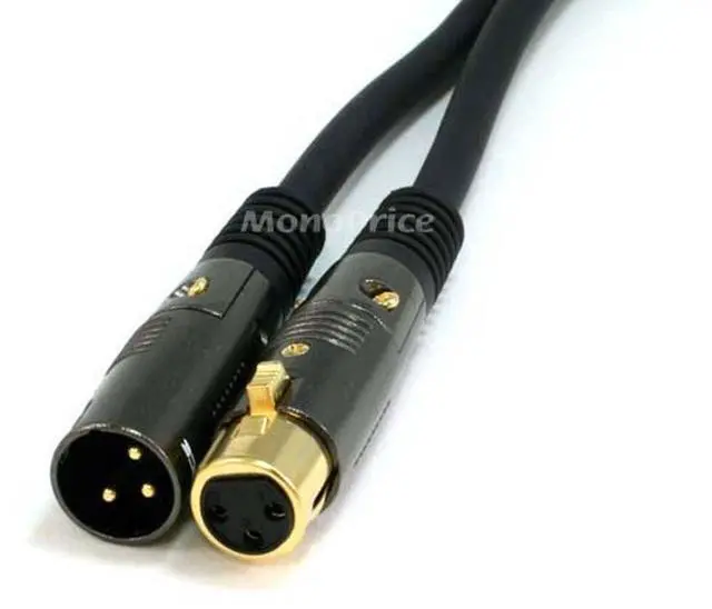 Alt view image 12 of 13 - Monoprice 3ft Premier XLR Audio Cable 4750