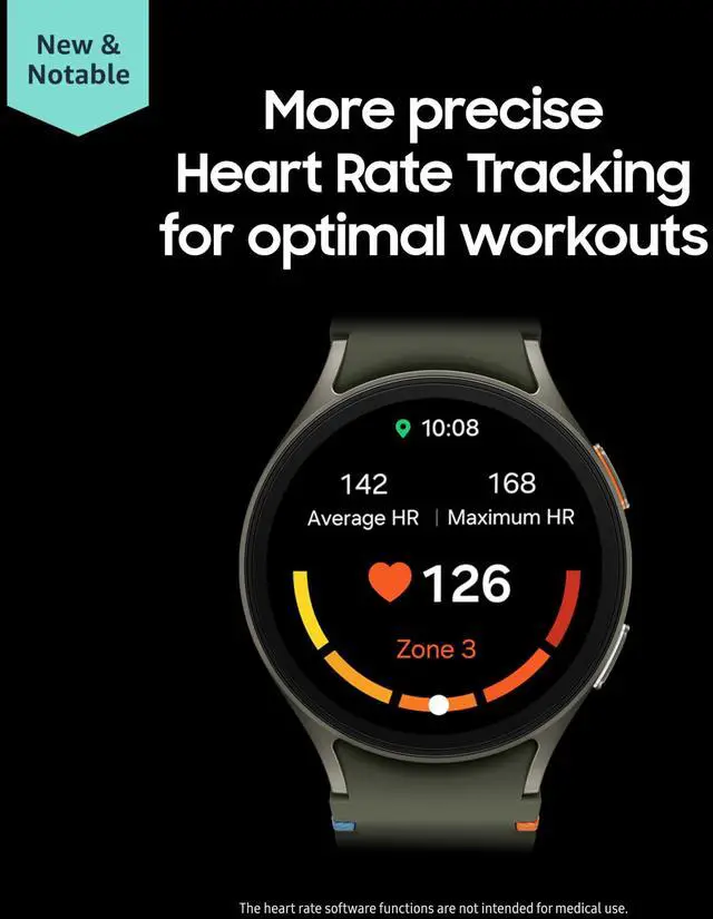 Alt view image 4 of 9 - SAMSUNG Galaxy Watch 7 40mm LTE AI Smartwatch w/Energy Score, Wellness Tips, Heart Rate Tracking, Sleep Monitor, Fitness Tracker, 2024, Cream