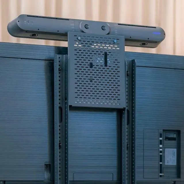 Alt view image 3 of 3 - Heckler Design Device Mounting Panel for AV Cart Black H702BG