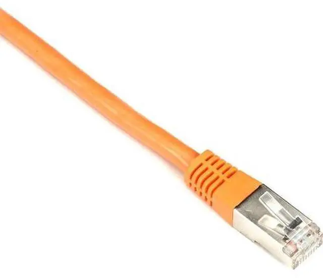 Alt view image 7 of 7 - CAT6 SHLD PATCH CABLE 3 feet 26 AWG STRND CMR ORANGE