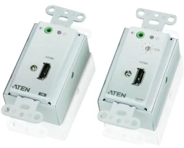 Alt view image 2 of 4 - HDMI Over Cat5 Extender Wallplate,3 Years Warranty