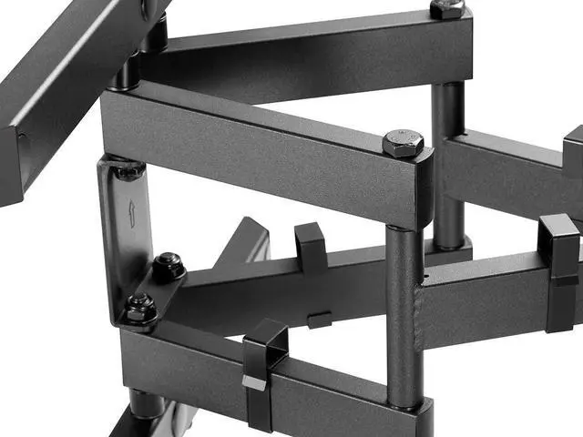 Alt view image 13 of 13 - Monoprice Full-Motion Articulating TV Wall Mount Bracket For LED TVs 43in to 90in, Max Weight 132 lbs, Extension Range of 3in to 16.9in, VESA Up to 800x400, Fits Curved Screens - Commercial Series