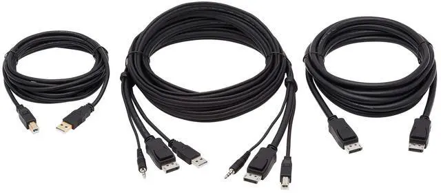 Alt view image 11 of 16 - Tripp Lite P783-010-DPU KVM Cable P783010DPU