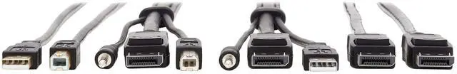 Alt view image 12 of 16 - Tripp Lite P783-010-DPU KVM Cable P783010DPU