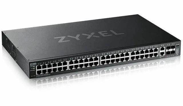 Main image of Zyxel 48-port GbE L3 Access Switch with 6 10G Uplink XGS2220-54