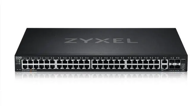 Alt view image 5 of 9 - Zyxel 48-port GbE L3 Access Switch with 6 10G Uplink XGS2220-54